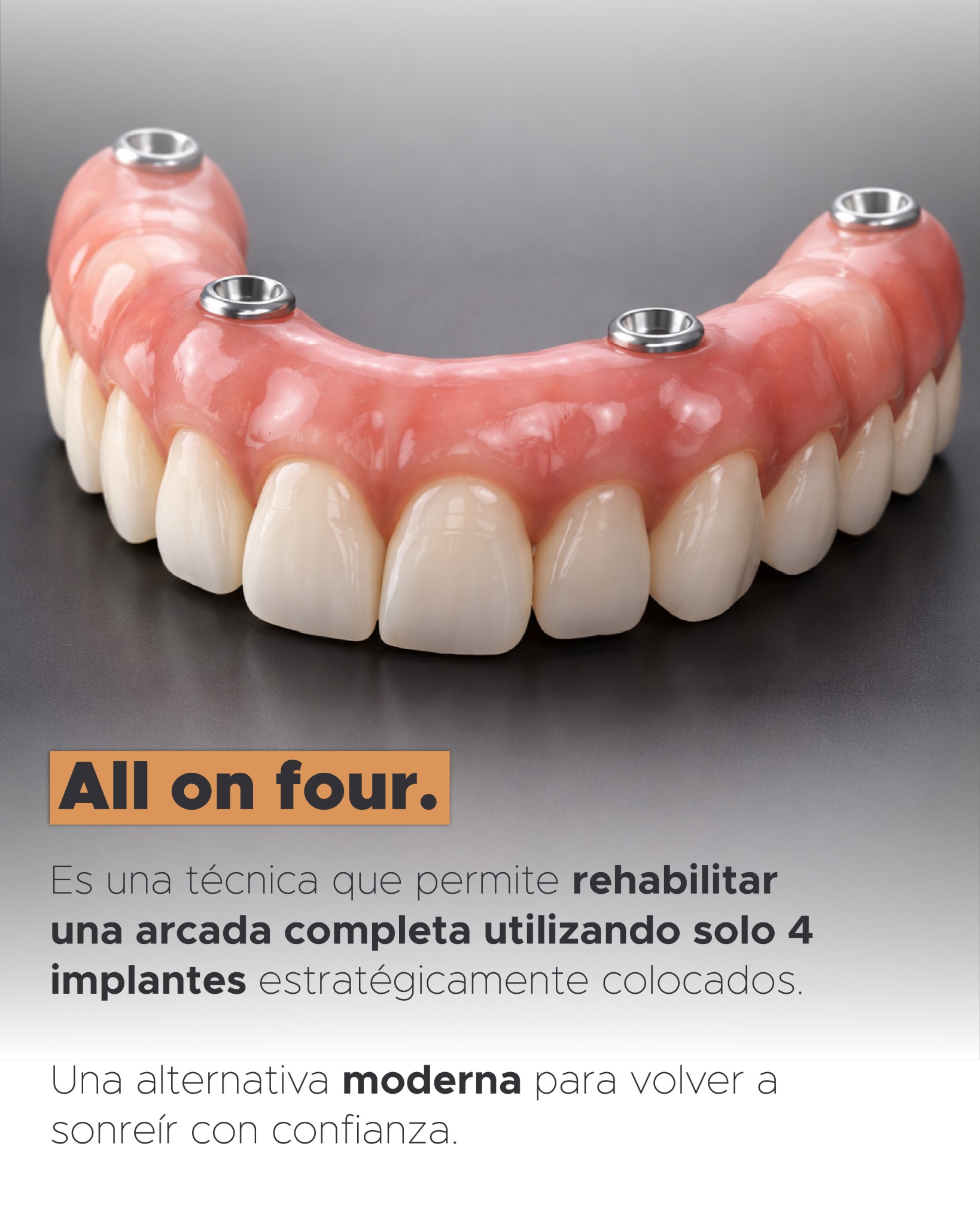 Implantología, confianza y educación, pieza 6